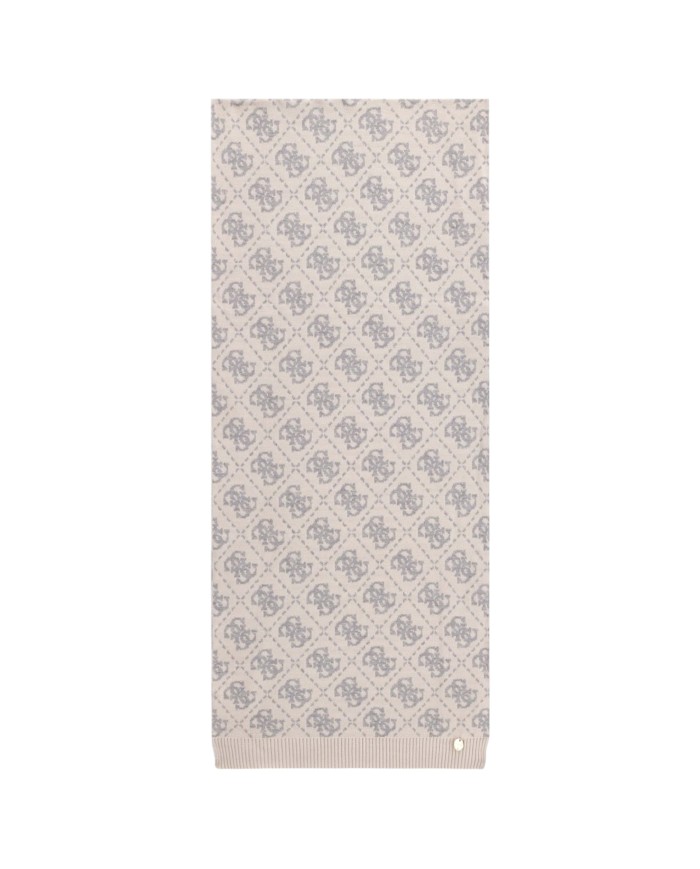 Sciarpa E Cappello Donna Guess Box 4 G Logo Bone