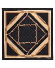 Foulard Donna Guess Scarf 120 x 120 Black Multi