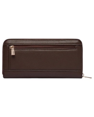 Portafoglio Donna Guess Melody Slg Wallet Leather Brown