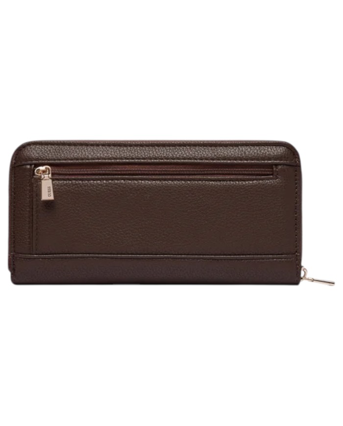 Portafoglio Donna Guess Melody Slg Wallet Leather Brown