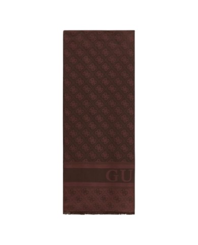 Sciarpa Donna Guess Samantha 4 G Logo 70 x 180 Brown