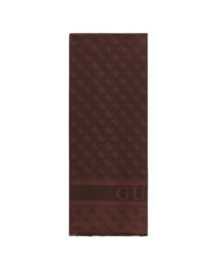 Sciarpa Donna Guess Samantha 4 G Logo 70 x 180 Brown