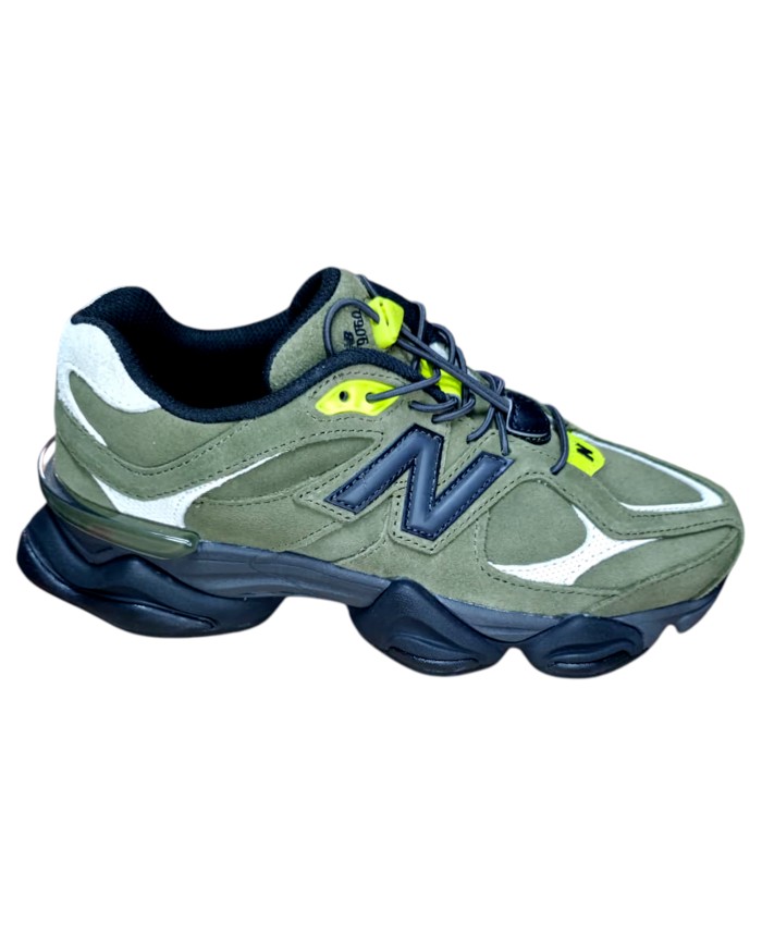Sneakers New Balance Uomo 9060 Suede Mesh Wakame Angora Green