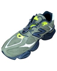 Sneakers New Balance Uomo 9060 Suede Mesh Wakame Angora Green