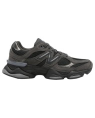 Sneakers New Balance Uomo 9060 Suede Mesh Black Neptune Grey