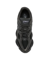 Sneakers New Balance Uomo 9060 Suede Mesh Black Neptune Grey