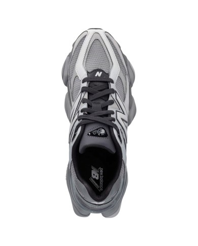 Sneakers New Balance Uomo 9060 Leather Suede Mesh Slate Harbor Grey