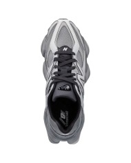 Sneakers New Balance Uomo 9060 Leather Suede Mesh Slate Harbor Grey