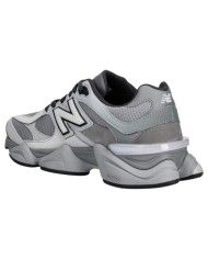 Sneakers New Balance Uomo 9060 Leather Suede Mesh Slate Harbor Grey