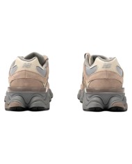 Sneakers New Balance Uomo 9060 Leather Suede Mesh Driftwood Brighton Grey Sand
