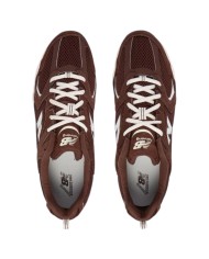 Sneakers Unisex New Balance Uomo 530 Donna Suede Mesh Pumpernickel Sea Salt Brown