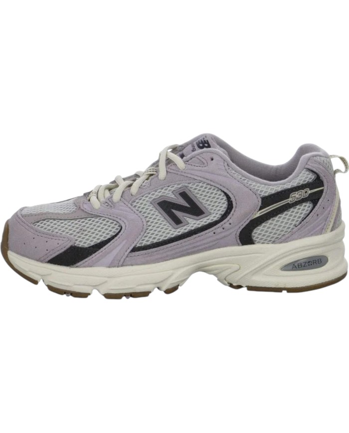 Sneakers New Balance Donna 530 Suede Mesh Grey Matter Truffle Salt Lilla
