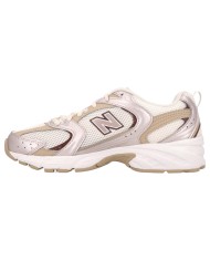 Sneakers New Balance Donna 530 Suede Mesh Pumpernickel Stoneware White