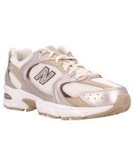 Sneakers New Balance Donna 530 Suede Mesh Pumpernickel Stoneware White